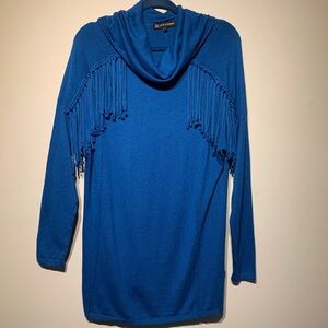 Love & Legend fringe sweater 1X